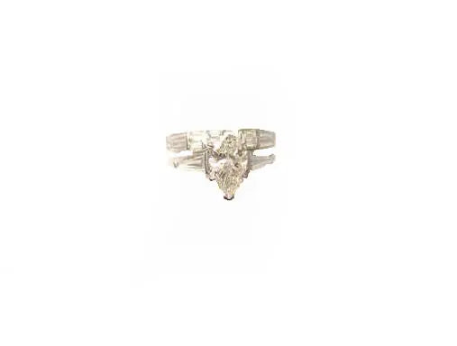 LABORATORY CERTIFICATE PEAR BRILLIANT CUT DIAMOND 1.77 CT PLATINUM I VVS1