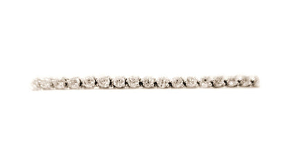 DIAMOND ROUND BRILLIANT 3 PRONG SET TENNIS BRACELET