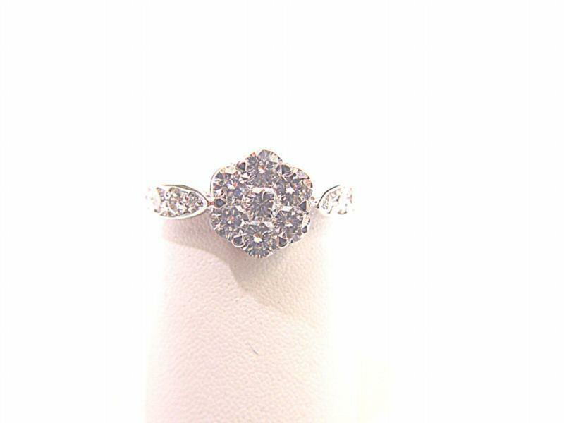 1.65 CT SPECIAL SHAPE LOOK LIKE ONE BIG STONE TOP ONLY