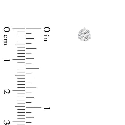 0.25 CT. T.W. Diamond Martini-Set Stud Earrings in 14K Gold