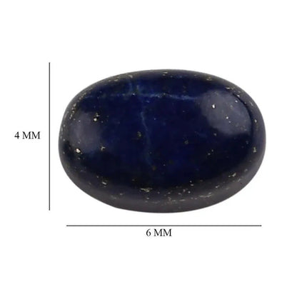 Shop LC Set of 2 Lapis Lazuli Oval Shape DIY Jewelry Making Accessories Loose Ge