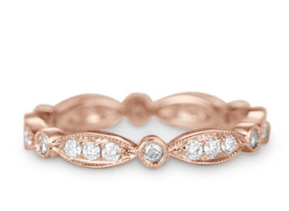 .25 Carat Diamond Anniversary Ring Band - Modern Wedding Band - Full Eternity Ri