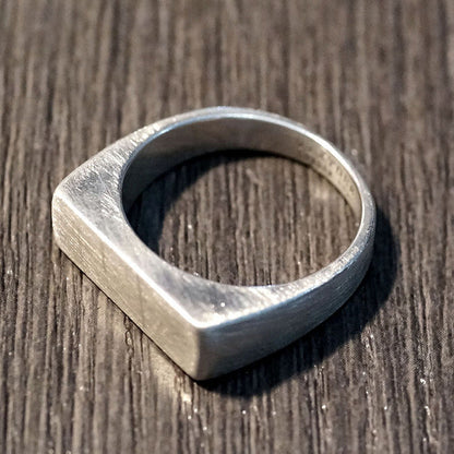 925 Sterling Silver Men'S Heavy Duty Ring
