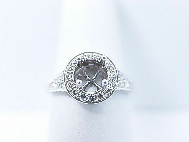 DIAMOND 58 ROUND BRILLIANT SHAPE SETTING 4 PRONG SET