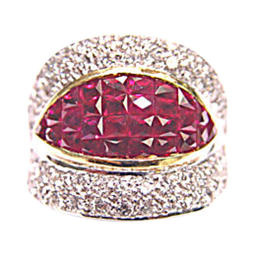 RUBY AND DIAMOND BAND