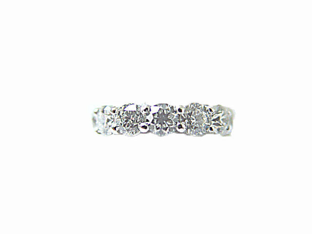 DIAMOND 14 ROUND BR SHAPE COMMON PRONG SET ETERNITY DIAMOND BAND ALL AROUND SET
