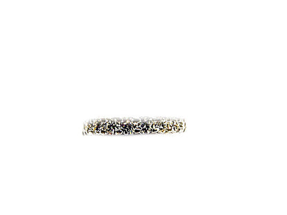 2.51 ct diamond round brilliant eternity band small portion 18 k white gold
