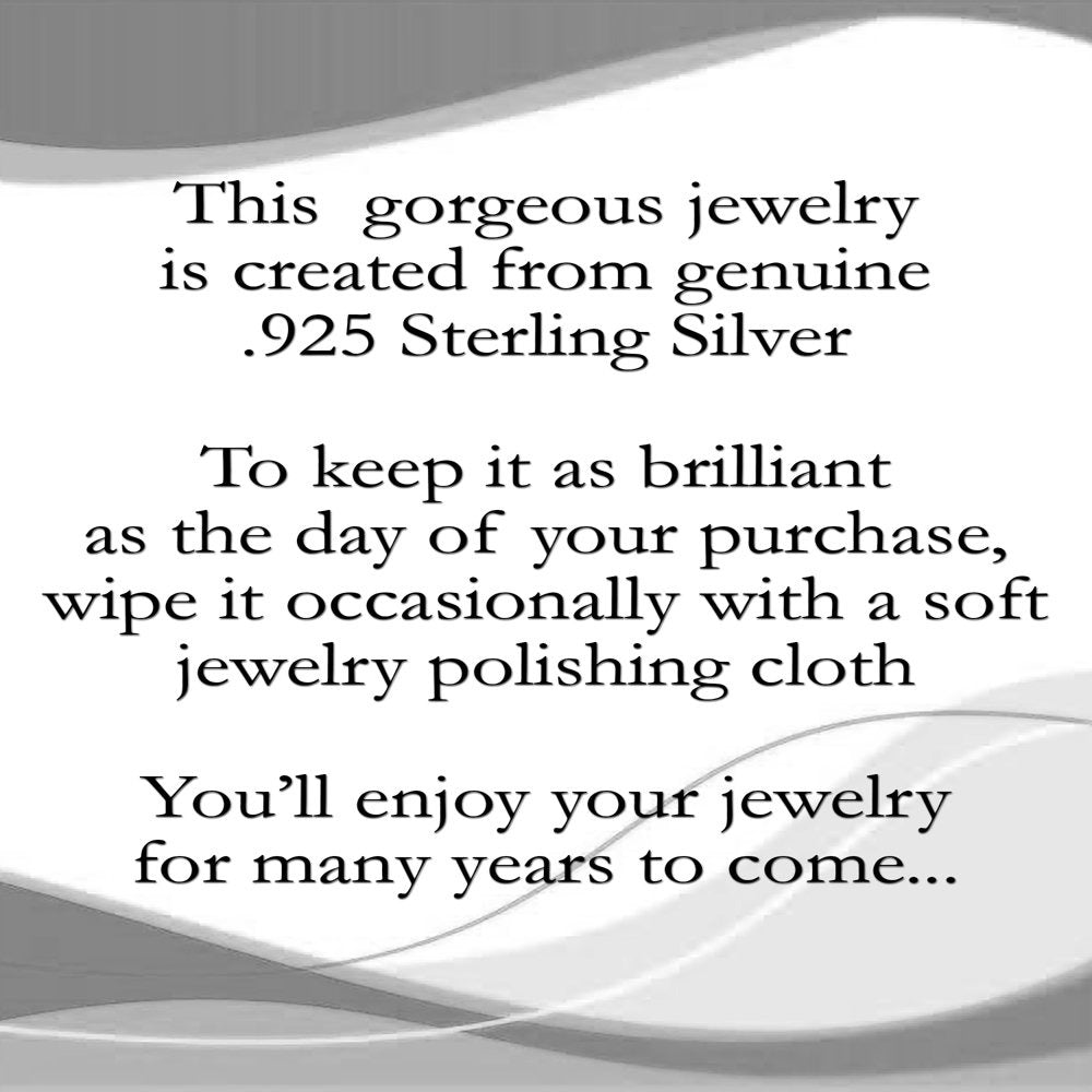 Briolette Cut Simulated Gemstone Dangle Bee Necklace Sterling Silver