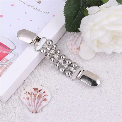 Hollow Crystal Brooch for Women Cardigan Clip Brooch Shawl Clip/ Scarf Clip Swea