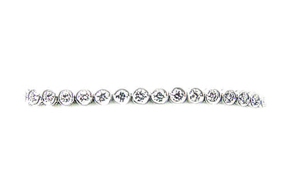 DIAMOND 38 ROUND BR SHAPE BEZEL SET BRACELET DIAMOND TENNIS BRACELET DIAMOND SET