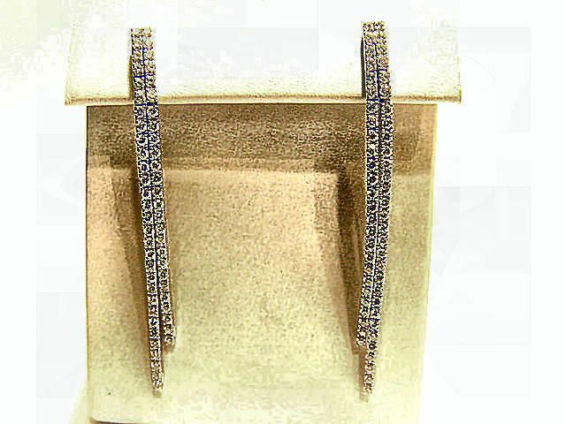 DIAMOND ROUND BR SHAPE EARRING