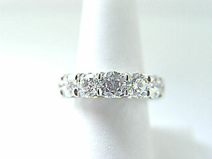 DIAMOND 14 ROUND BR SHAPE COMMON PRONG U BASKET ETERNITY AROUND DIAMOND BAND