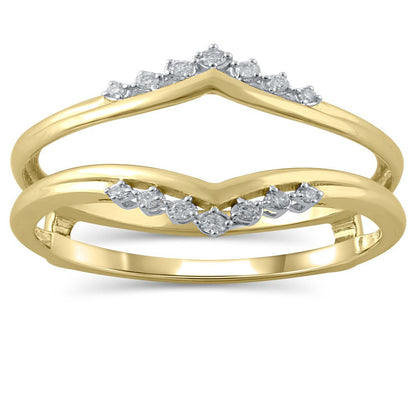 1/10 Carat T.W. (I2 Clarity, H-I Color) Brilliance Fine Jewelry Diamond Enhancer