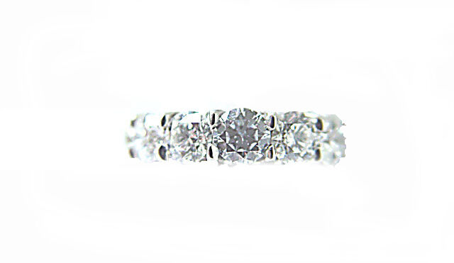 DIAMOND 14 ROUND BR SHAPE COMMON PRONG U BASKET ETERNITY AROUND DIAMOND BAND