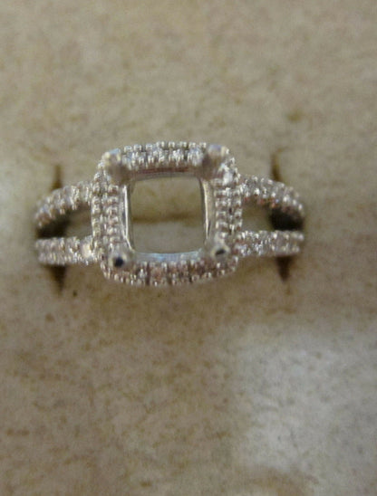 DIAMOND SETTING DIAMOND SET TO BACK SMALL PIECE GOLD