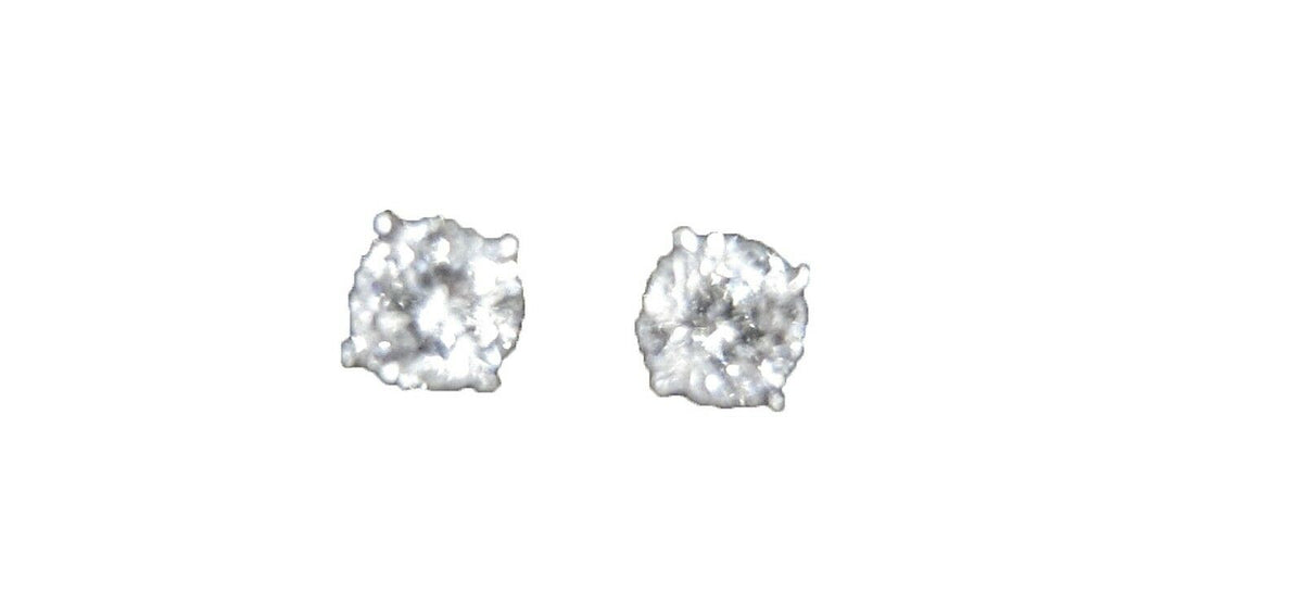 DIAMOND STUD EARRING .32 CT TOTAL WEIGHT