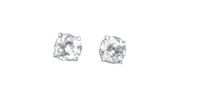DIAMOND STUD EARRING .32 CT TOTAL WEIGHT