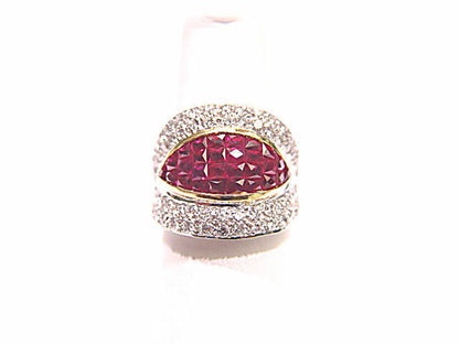 RUBY AND DIAMOND BAND
