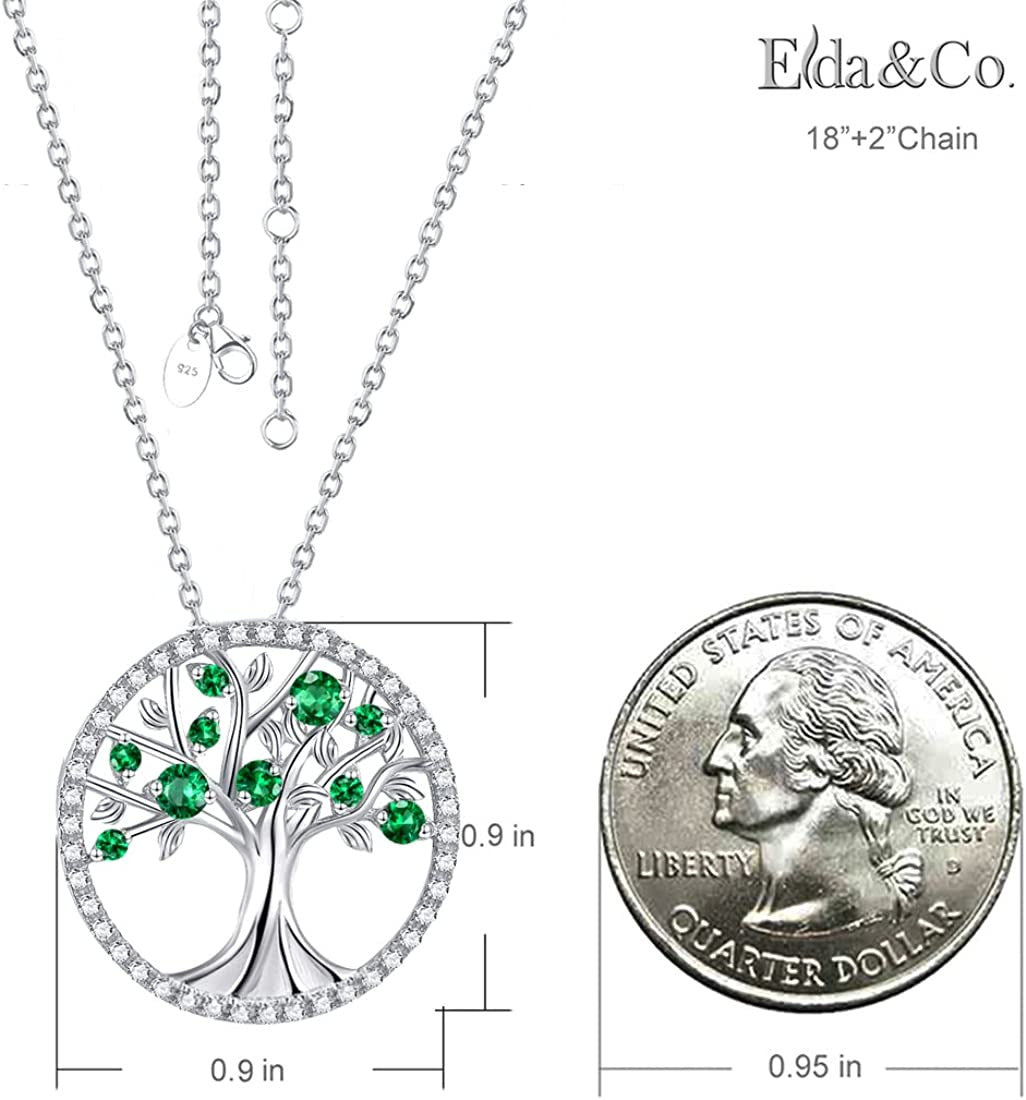 Valentines Day Jewelry Gifts for Her Tree of Life Necklace for Women February Ma