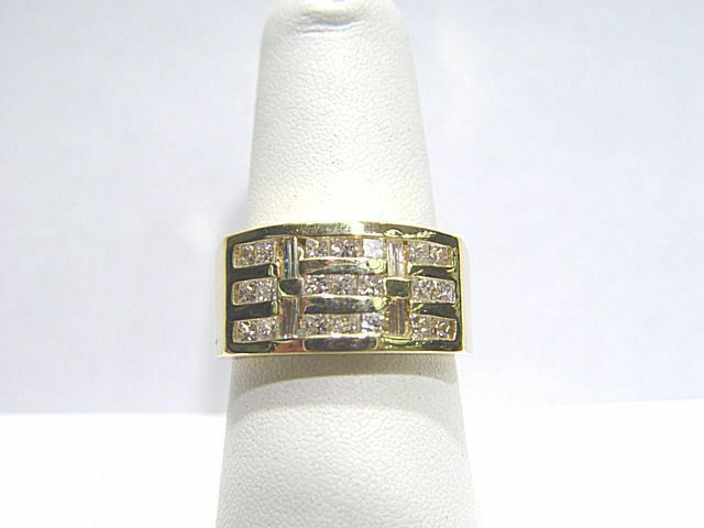DIAMOND 21 PRINCESS 4 BAGUETTE SHAPE DIAMOND BAND