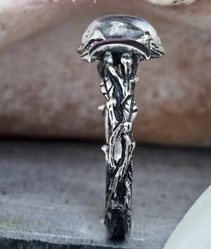 Fashion Vintage 925 Sterling Silver European and American Women'S Bohemian Jewel