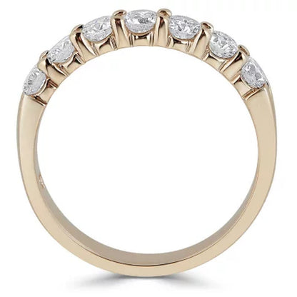 0.25 CT. T.W. 7-Stone Diamond Band Ring in 14K Gold (HI, I1)