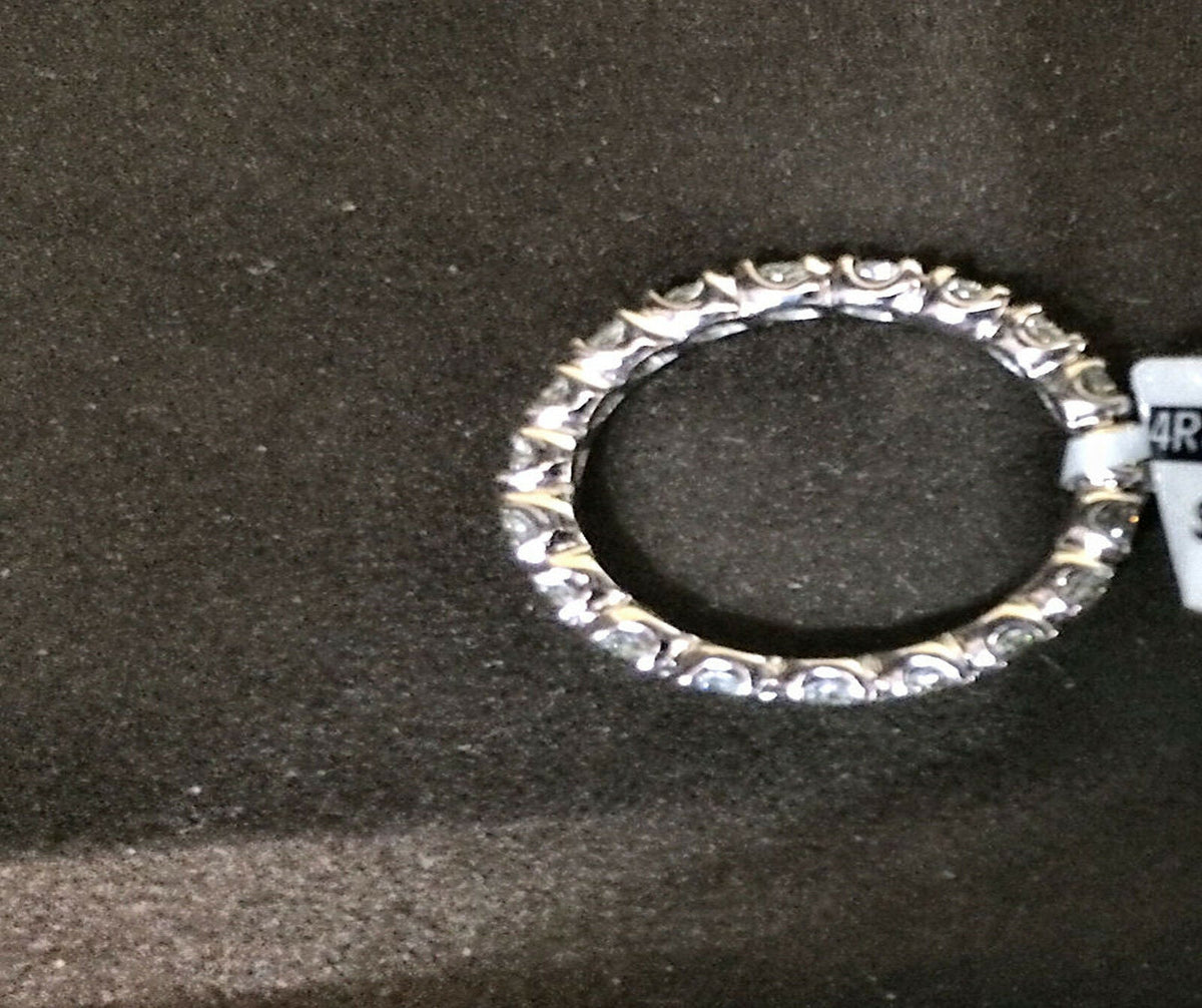 DIAMOND ROUND BRILLIANT SHAPE ETERNITY BAND DIAMOND SET COMFORTABLE DIAMOND BAND
