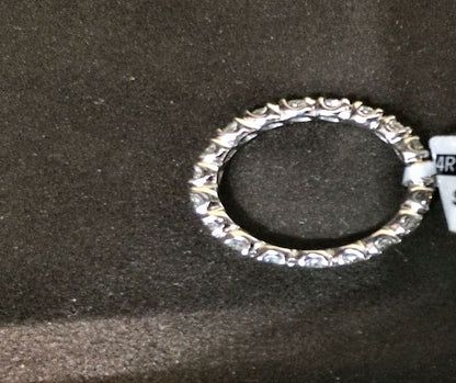 DIAMOND ROUND BRILLIANT SHAPE ETERNITY BAND DIAMOND SET COMFORTABLE DIAMOND BAND