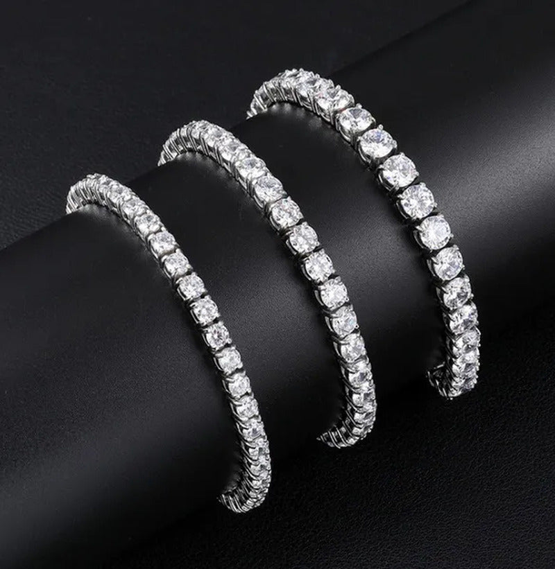 Necklace for Women Gorgeous Men'S Gold Tennis Chain Icy Diamonds Hip Hop Choker