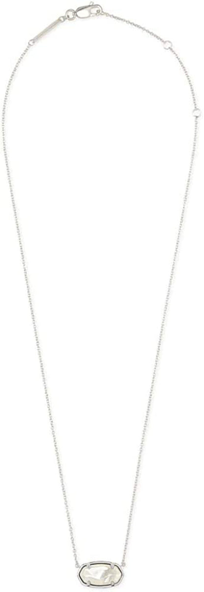 Elisa Pendant Necklace in Sterling Silver, Fine Jewelry for Women