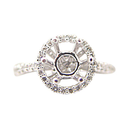 DIAMOND ROUND BRILLIANT SH SETTING 6 PRONG SET FOR 7.0MM DIAMOND