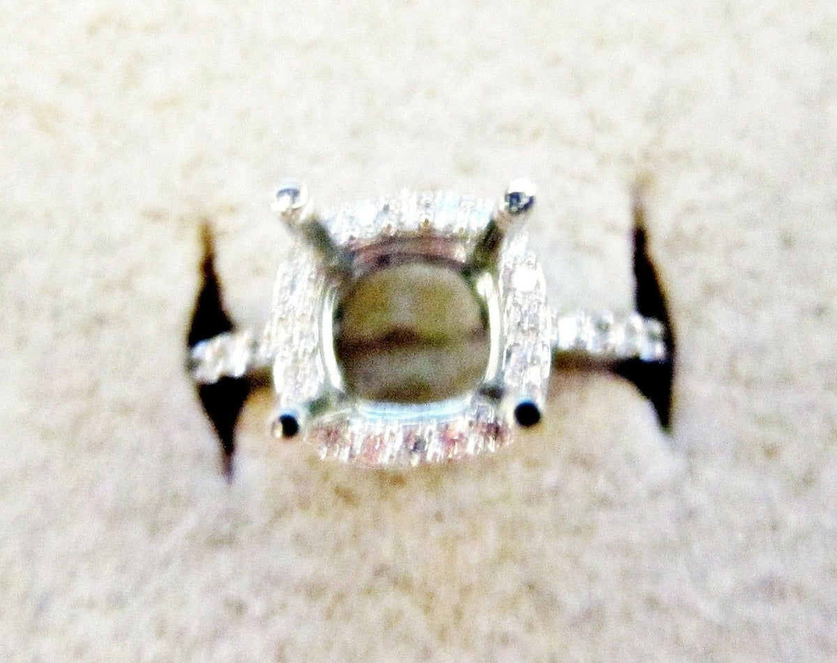 DIAMOND HALO SETTING FOR 5.90MM STONE