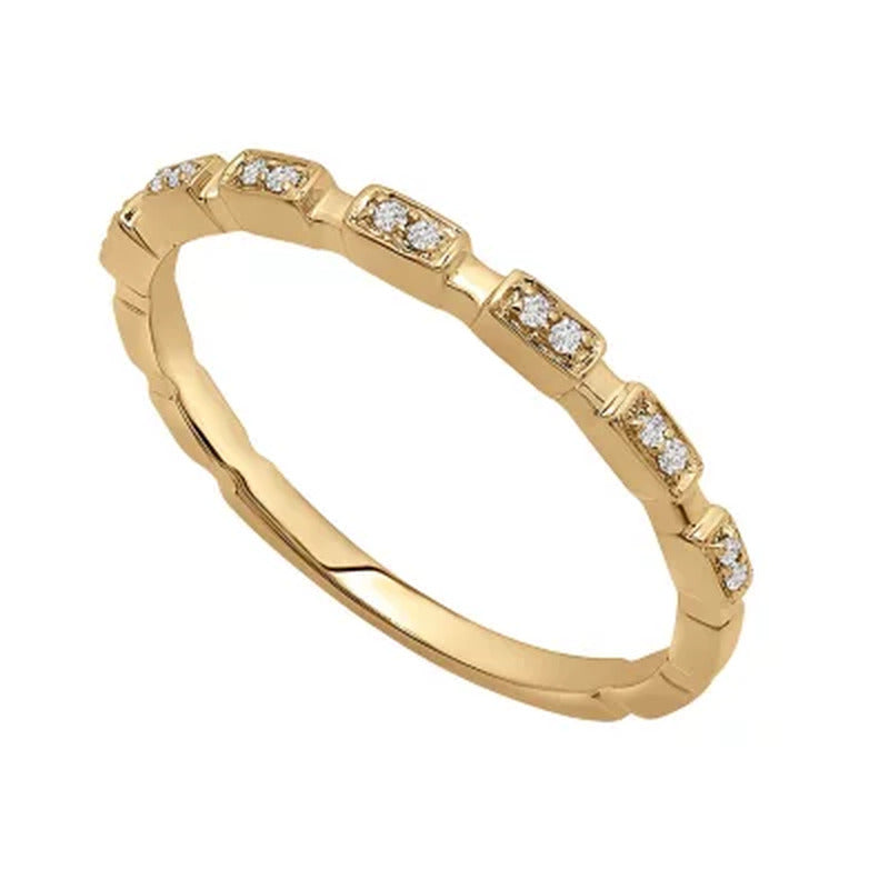 0.05 CT. T.W. Diamond Fashion Ring in 14K Gold (I, I1)