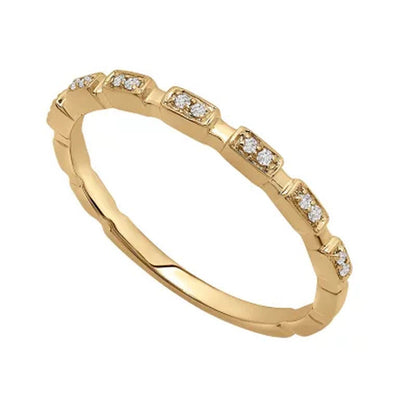 0.05 CT. T.W. Diamond Fashion Ring in 14K Gold (I, I1)