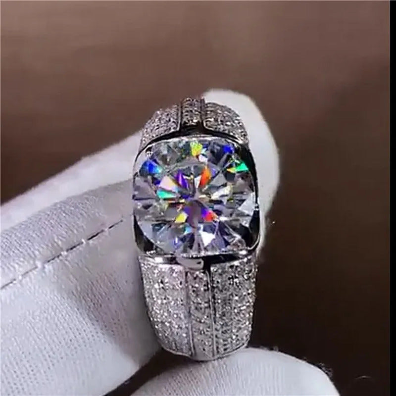 Luxurious Fashion Jewelry for Women 925 Sterling Silver Natural Gemstone White S