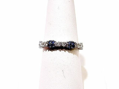 GEMSTONE SET ALL AROUND ETERNITY BAND