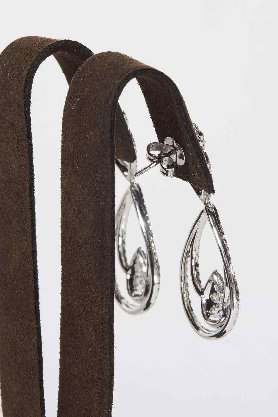 Diamond Drop Earrings