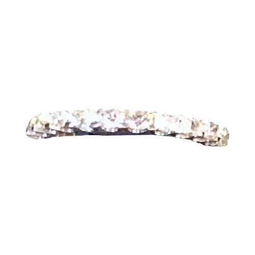 DIAMOND ROUND BRILLIANT SHAPE ETERNITY BAND ADJUSTABLE SIZE IN BACK BAR SET IN