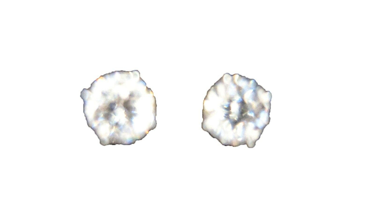 DIAMOND STUD .63 CT EARRING DIAMOND STUD EARRING DIAMOND EARRING STUD