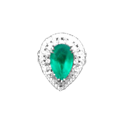 EMERALD PEAR SHAPE DIAMOND BAGUETTE ROUND BRILLIANT SHAPE