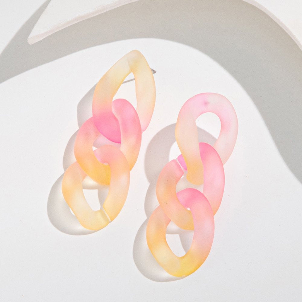 Womens Gold Earrings Color Elegant Retro Temperament Fashion Earrings French Ear