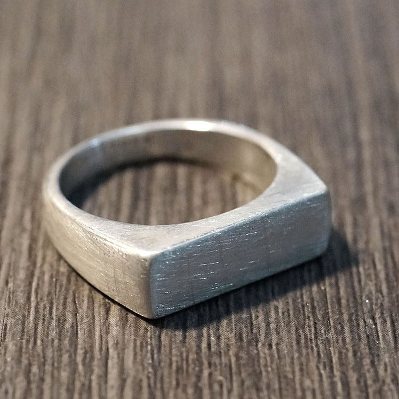 925 Sterling Silver Men'S Heavy Duty Ring