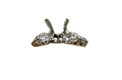 DIAMOND ALL OVER SET SMALL PIECE GOLD BACK FOR SIZEING DIAMOND RING DIAMOND BAND