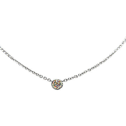DIAMOND ROUND BR BEZEL SET PENDANT INCLUDED 16 INCH CH