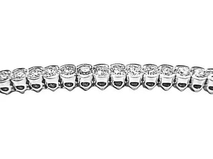 61 ROUND BRILLIANT CUT DIAMONDS HALF BEZEL SET DIAMOND
