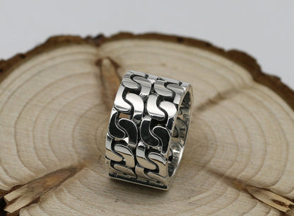 Personality Popular Ring Couple Pair Ring Ring Creative Fashion Thai Silver Retr