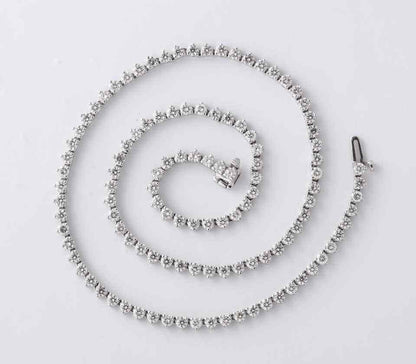 11 Carat Diamond Tennis Necklace