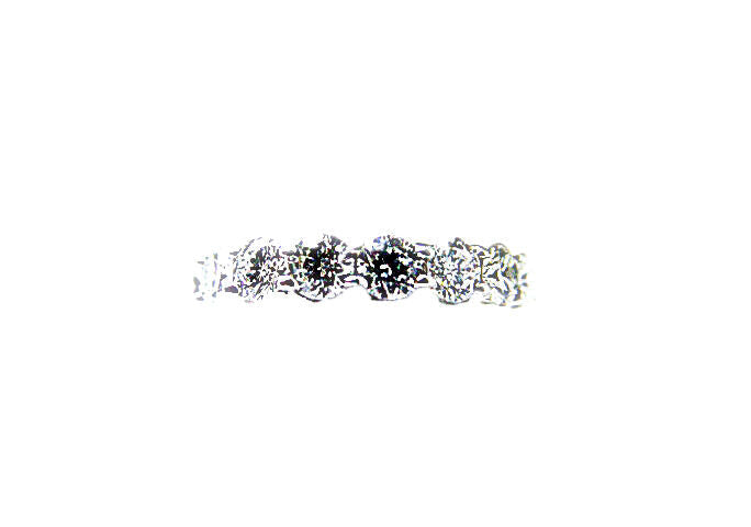 DIAMOND 17 ROUND BR SHAPE COMMON PRONG SET ETERNITY DIAMOND ANNIVERSARY BAND