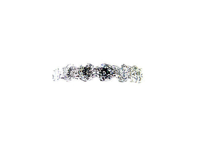 DIAMOND 17 ROUND BR SHAPE COMMON PRONG SET ETERNITY DIAMOND ANNIVERSARY BAND