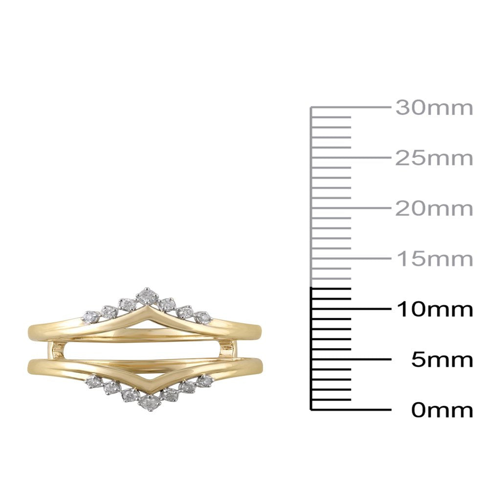 1/10 Carat T.W. (I2 Clarity, H-I Color) Brilliance Fine Jewelry Diamond Enhancer